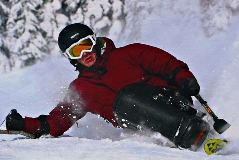 esqui alpino paralimpico