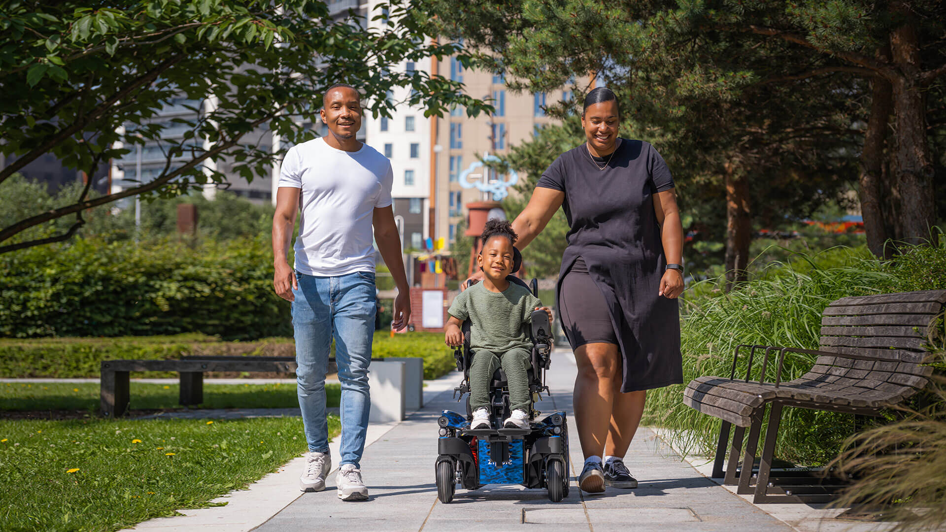 Fauteuil électrique avec de GRANDES performances