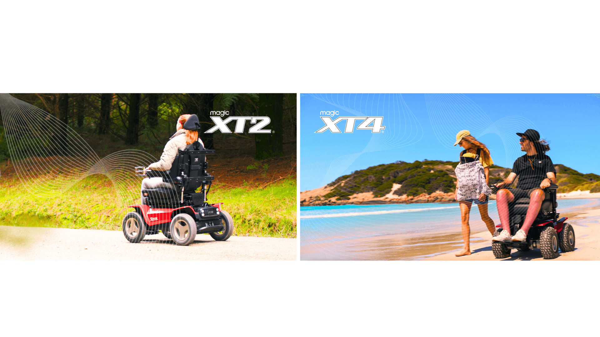 Découvrez la gamme XT de Magic Mobility – les nouveaux fauteuils roulants électriques tout-terrain