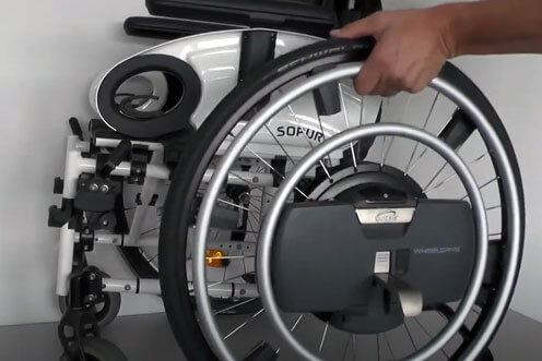 WheelDrive - Montage de la roue