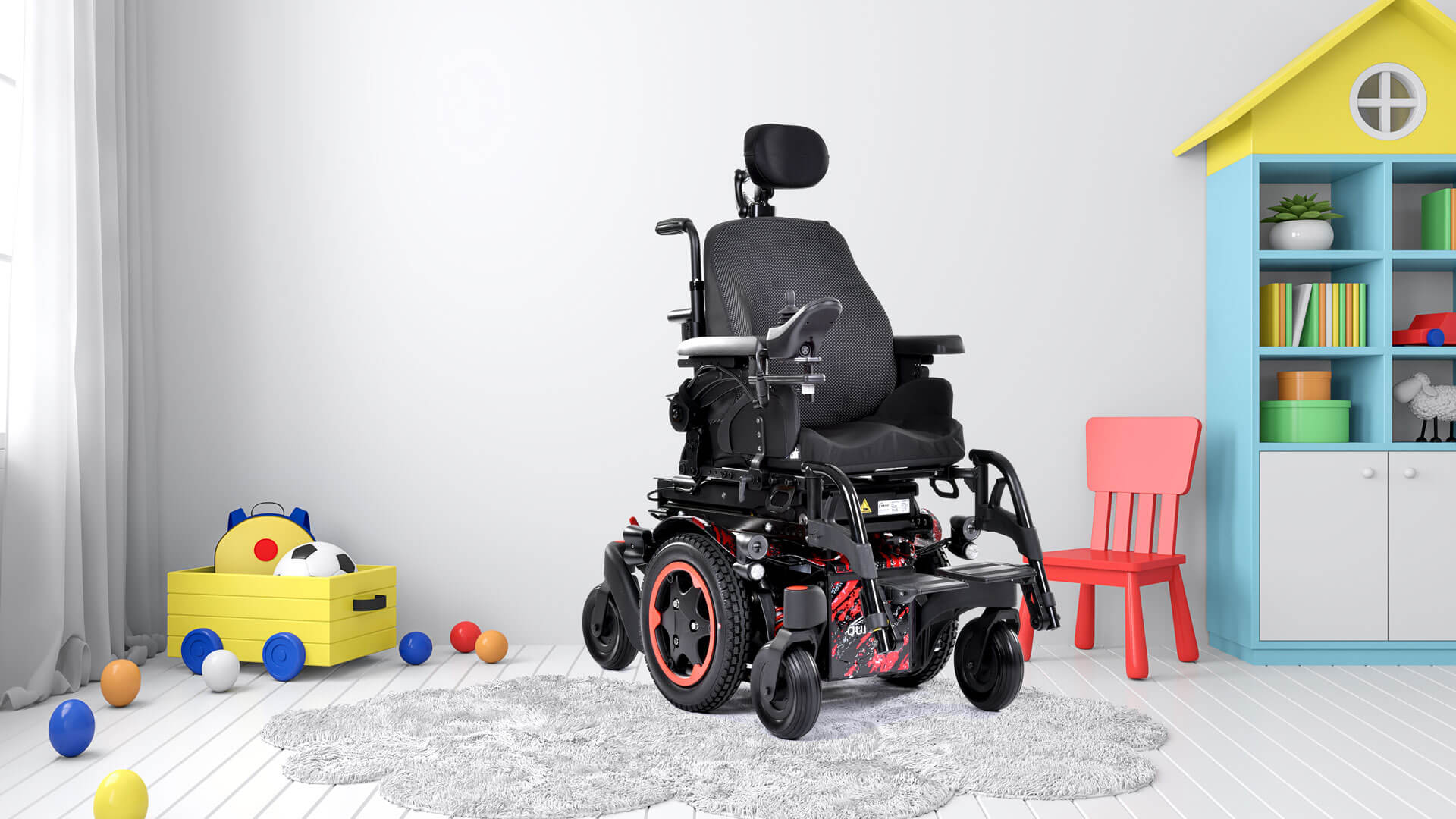 Zippie Q300 M Mini Kids - Le NOUVEAU fauteuil roulant électrique ultra-compact pour enfants