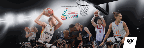 RGK : sponsor officiel du Championnat du Monde de Basket-Ball en fauteuil roulant