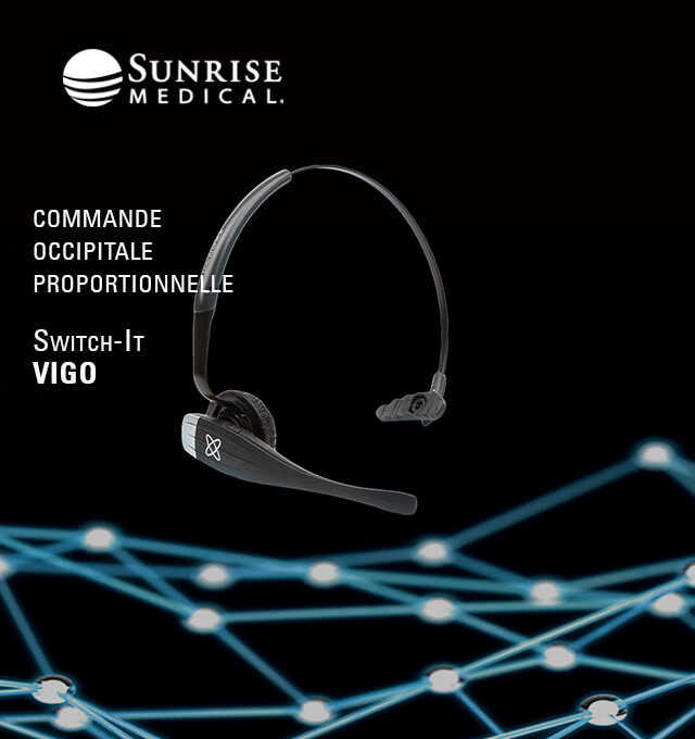 Vigo | Launch - Découvrez la commande occipitale sans fil VIGO avec casque gyroscopique.. En savoir plus