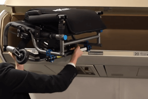 Tiga FX, Le fauteuil rigide qui se plie, idéal pour les grands voyageurs!