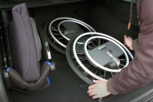WheelDrive - Transport dans une voiture