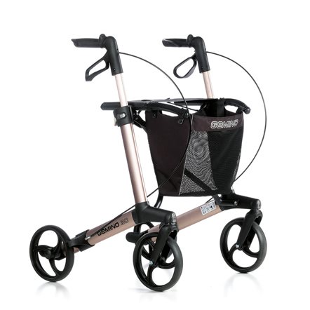 Rollator léger 4 roues, déambulateur Gemino 30