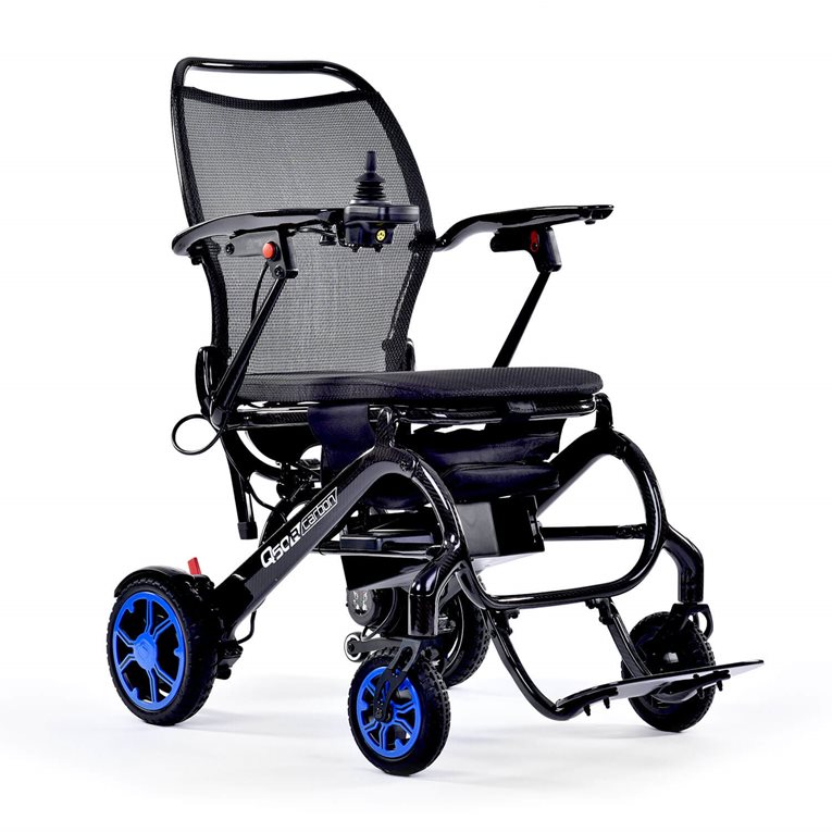 Fauteuil roulant électrique pliant QUICKIE Q50 R Carbon